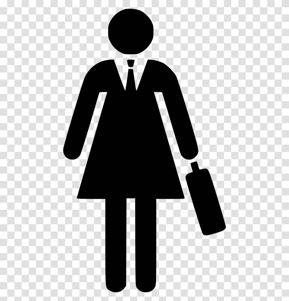 Computer Icons Businessperson Female Business Person Icon, Apparel, Overcoat, Sleeve Transparent Png