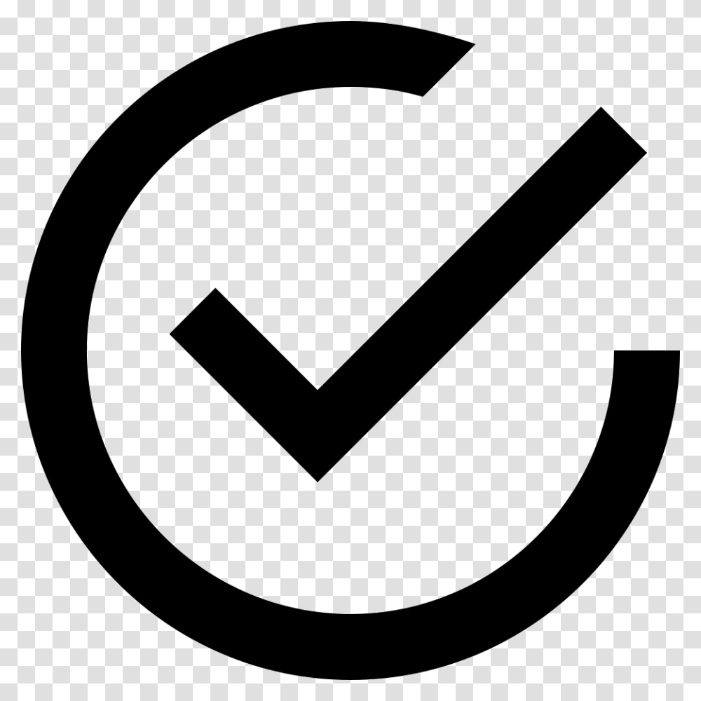 Computer Icons Check Mark Symbol Don't Disturb Icon, Logo, Trademark, Recycling Symbol, Sign Transparent Png