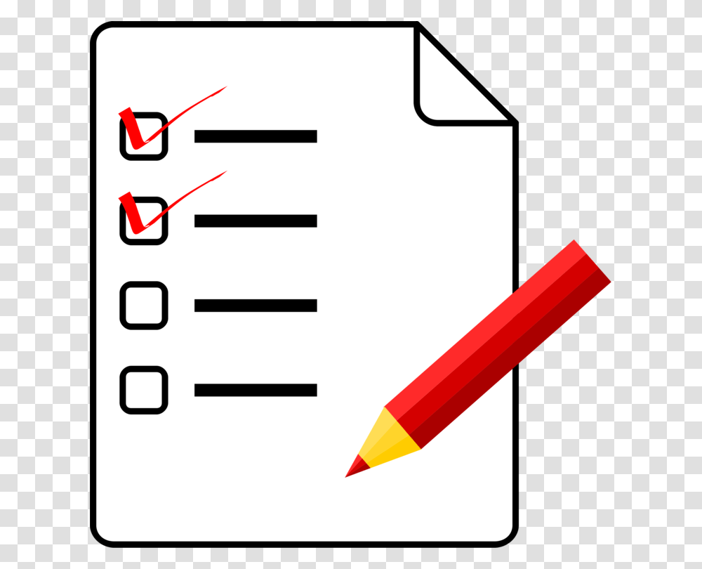 Computer Icons Checklist Document Download, Pencil Transparent Png