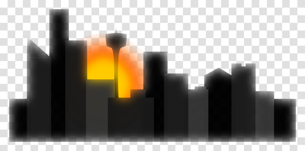 Computer Icons Cityscape Art Drawing Skyline, Lamp Transparent Png