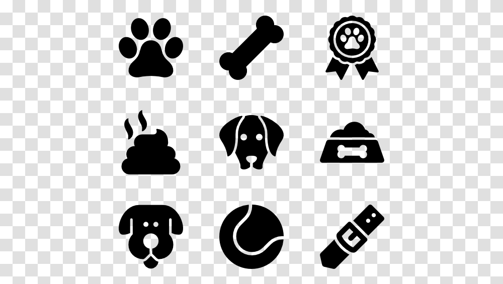 Computer Icons Dog Clip Art Dog Vector Icons Free, Gray Transparent Png