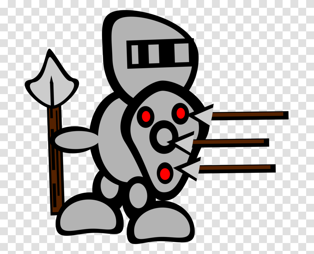Computer Icons Download Knight King Arthur, Robot, Stencil Transparent Png