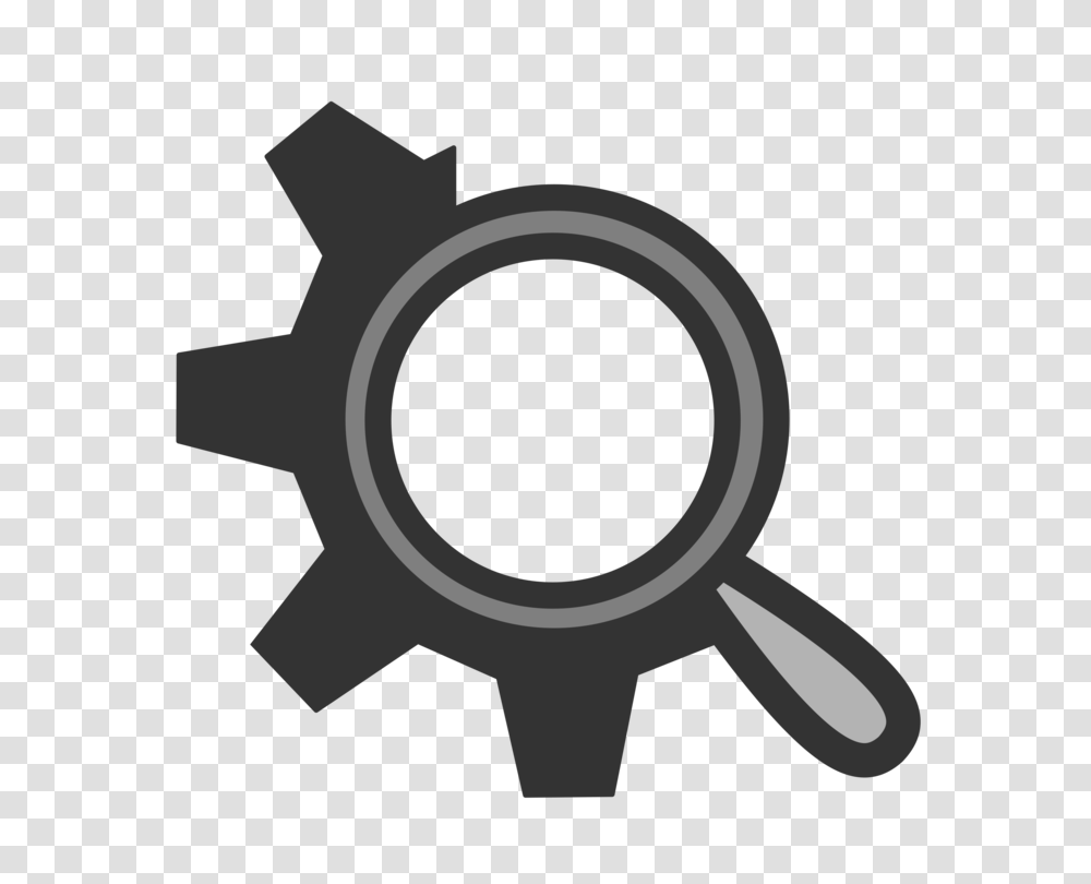 Computer Icons Download Magnifying Glass Gear, Machine, Cross Transparent Png