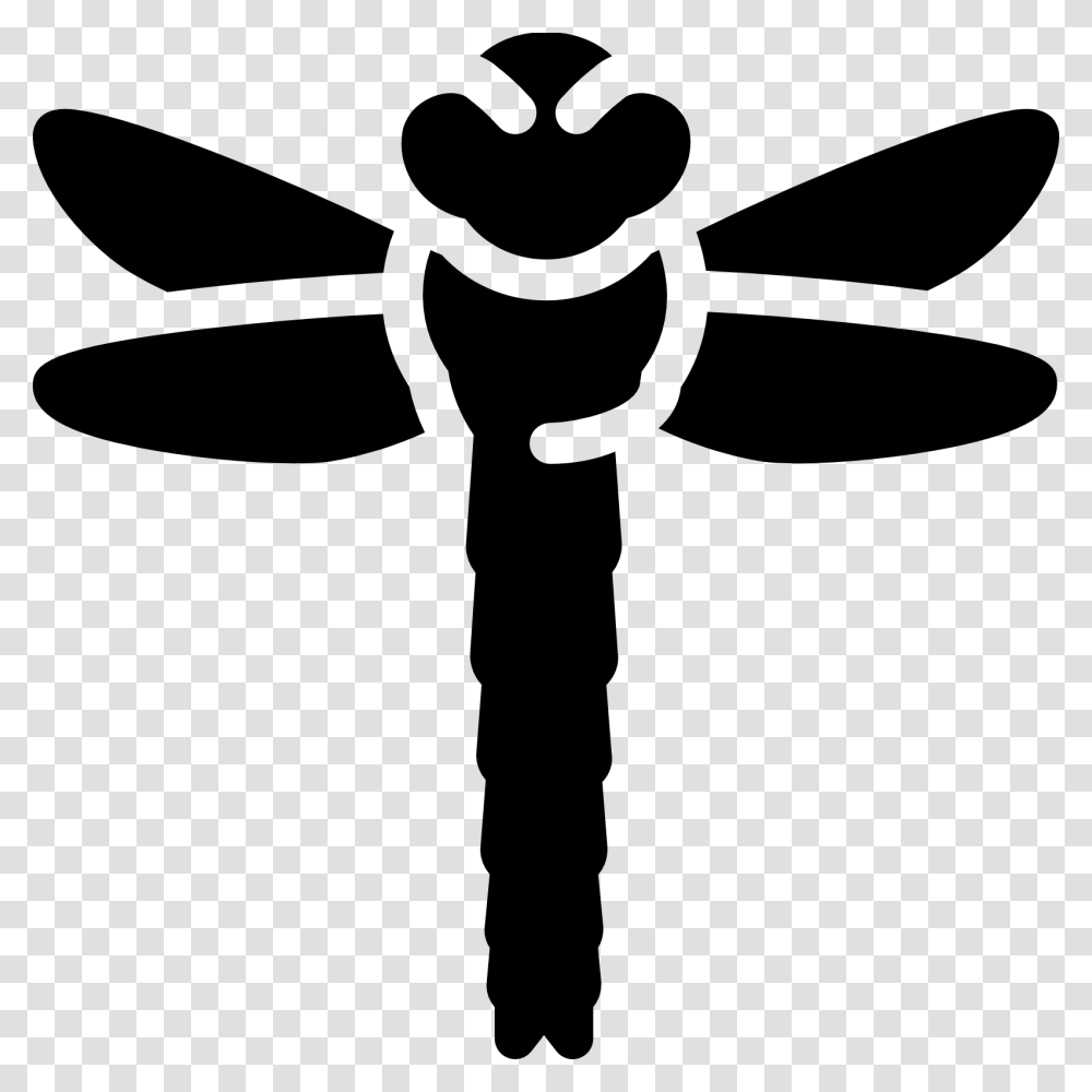 Computer Icons Dragonfly Clip Art, Stencil, Silhouette, Emblem Transparent Png