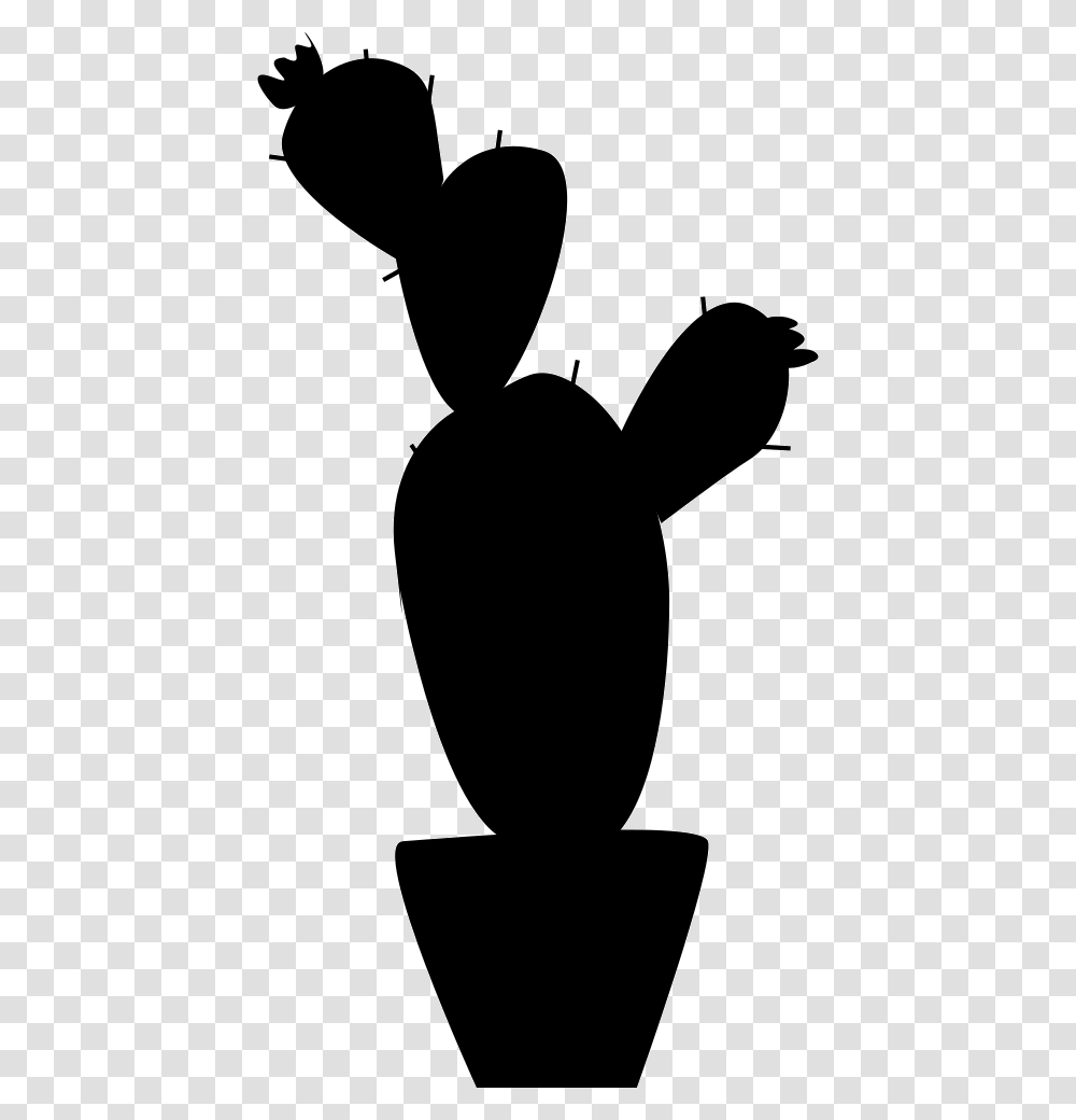 Computer Icons Drawing Clip Art Silhouette Free Svg Cactus, Stencil, Animal, Person, Food Transparent Png