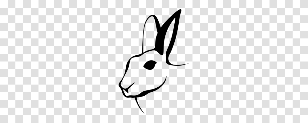 Computer Icons Drawing Coloring Book Rabbit Line Art Free, Gray, World Of Warcraft Transparent Png