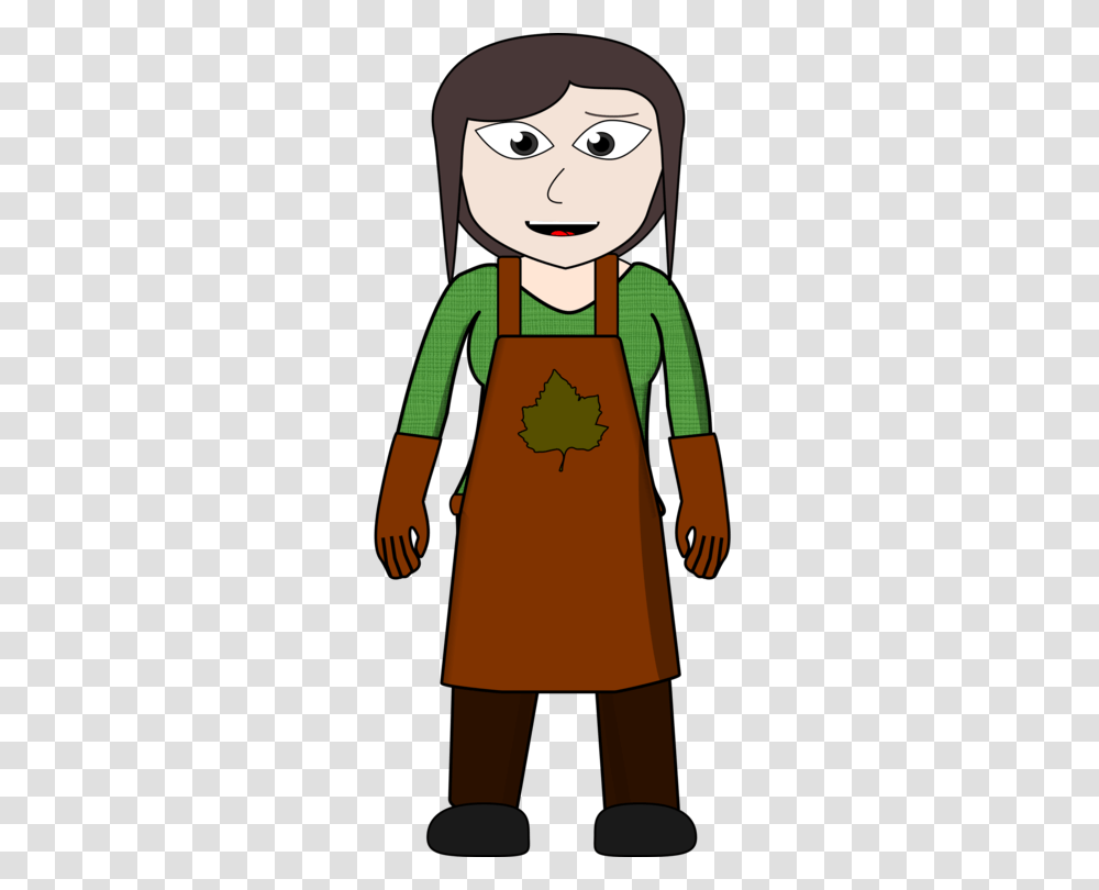 Computer Icons Drawing Woman, Apparel, Apron, Sleeve Transparent Png