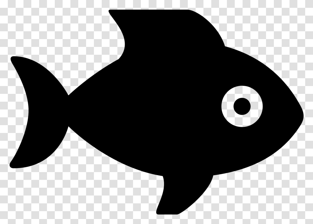 Computer Icons Fish Seafood Clip Art Fish Icon Black, Gray Transparent Png