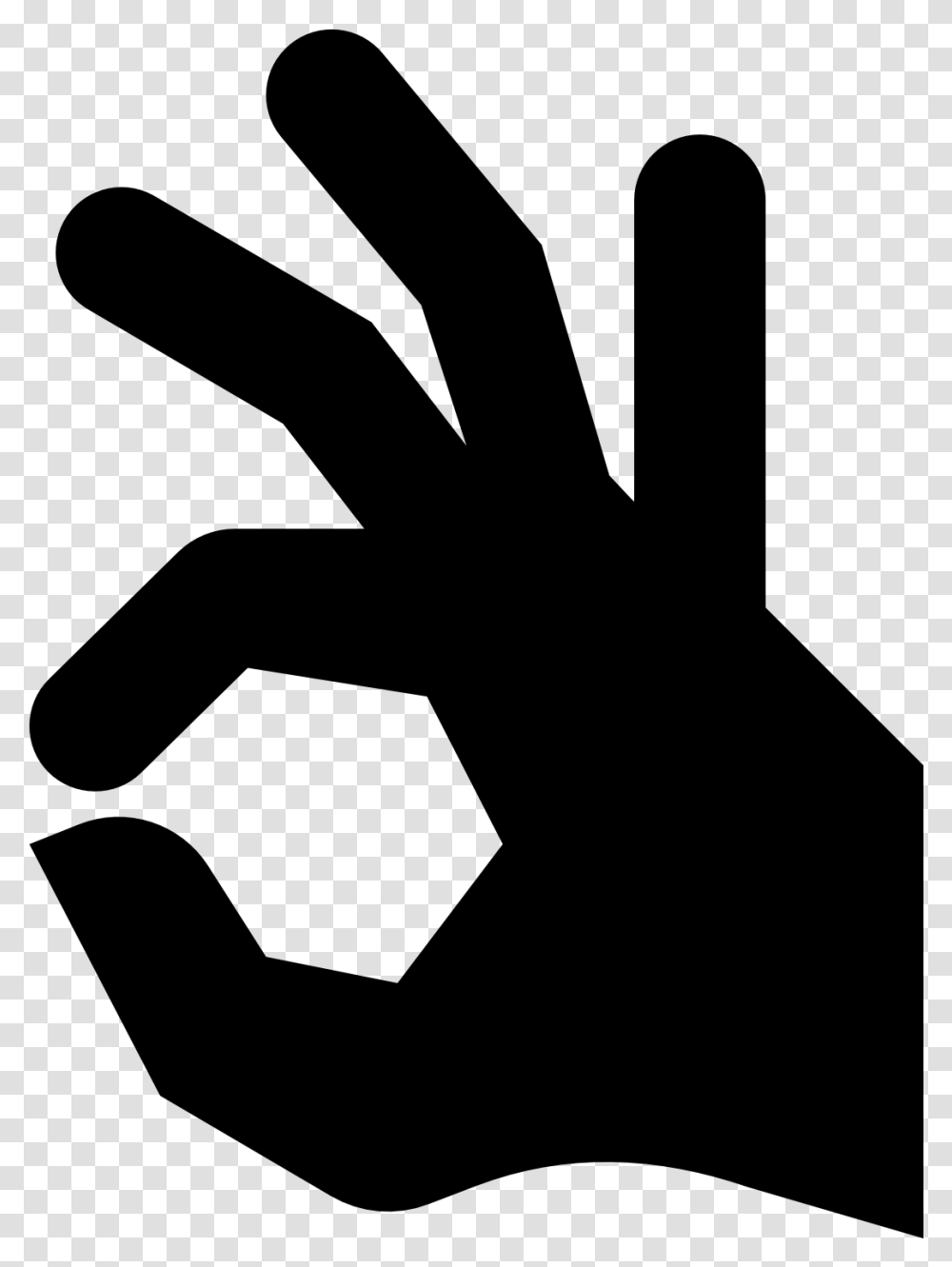 Computer Icons Hand Finger Ok Vector Ok Hand Cursor, Gray Transparent Png