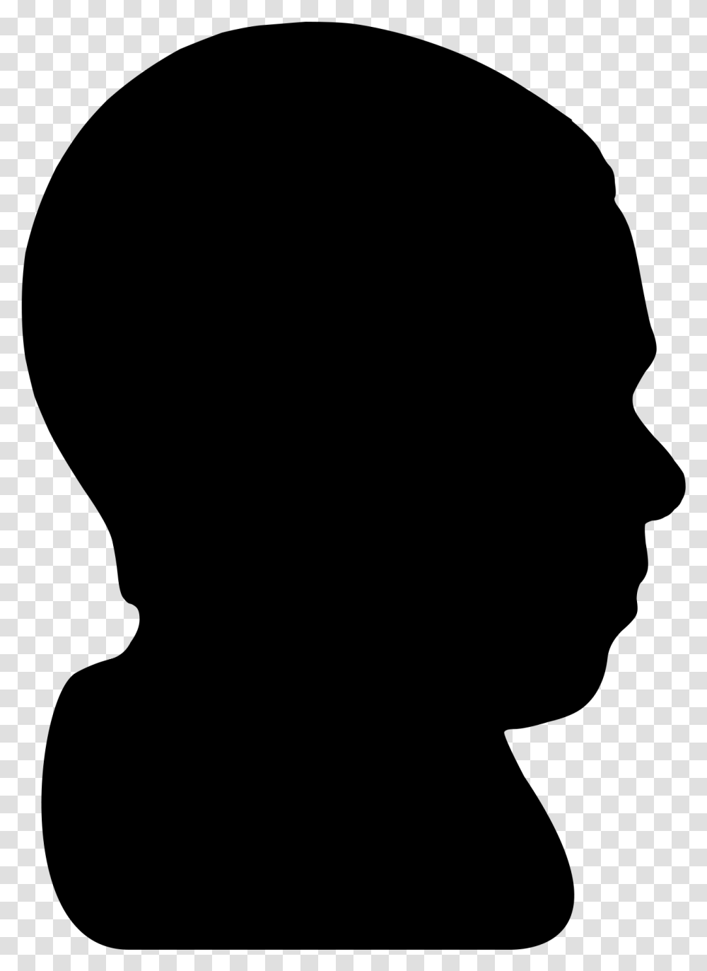 Computer Icons Human Head Clip Art Face Silhouette, Gray, World Of Warcraft Transparent Png