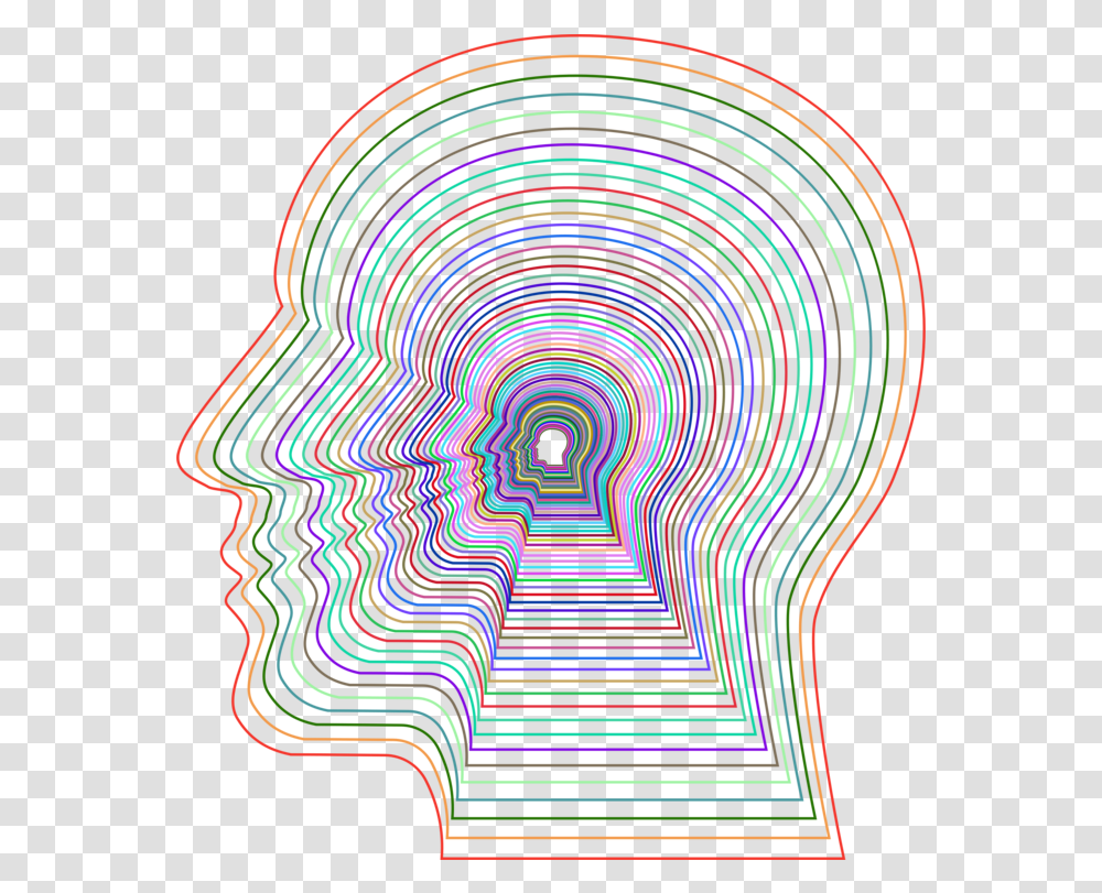 Computer Icons Line Art Brain Outline Graphic Design, Spiral, Light, Rug, Coil Transparent Png