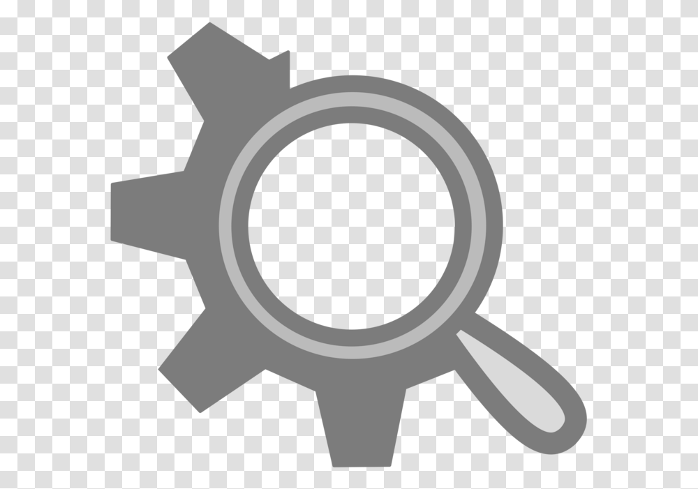Computer Icons Magnifying Glass Gear Magnifing Glass Icon, Machine, Cross Transparent Png
