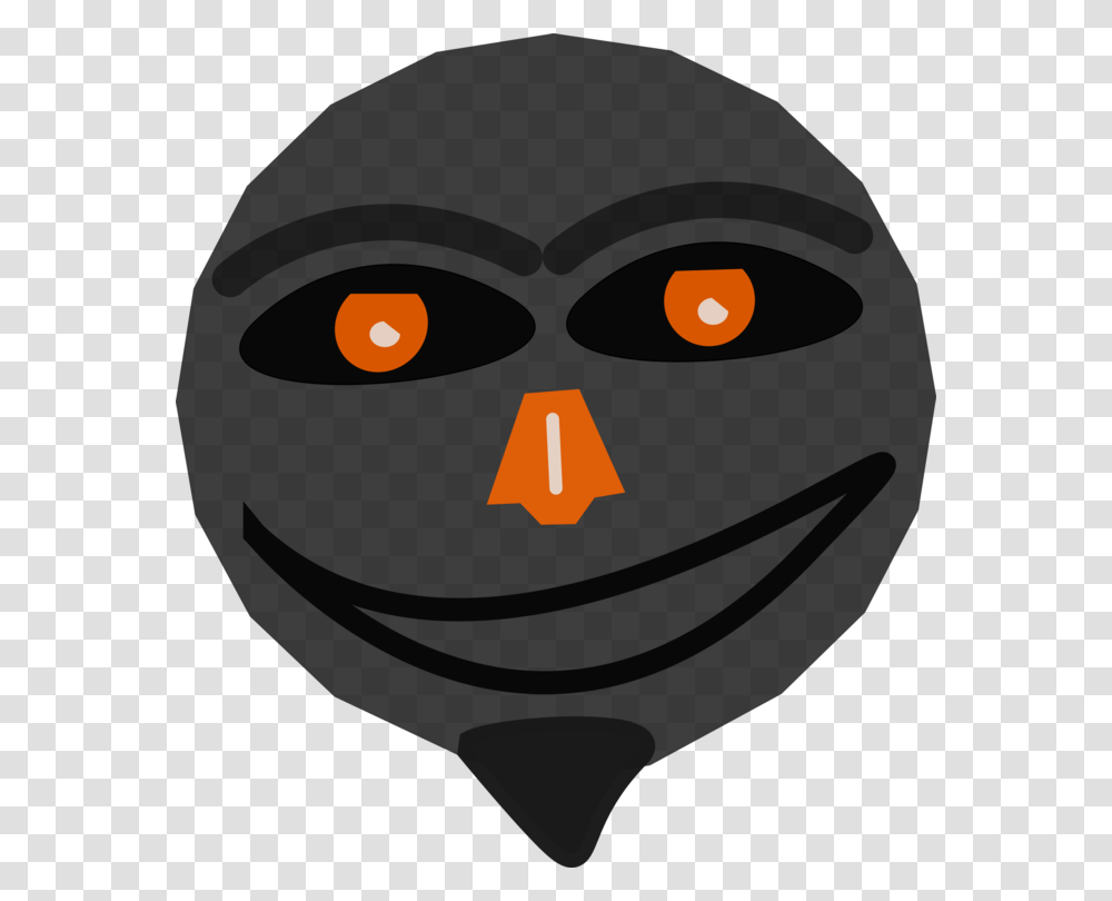 Computer Icons Orange Free Face Smile Line Art, Helmet, Apparel, Stencil Transparent Png
