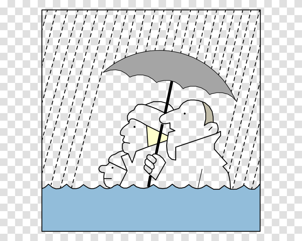 Computer Icons Rain Paper Flood Symbol Flood Black White Clipart, Outdoors, Nature, Silhouette, Pillow Transparent Png