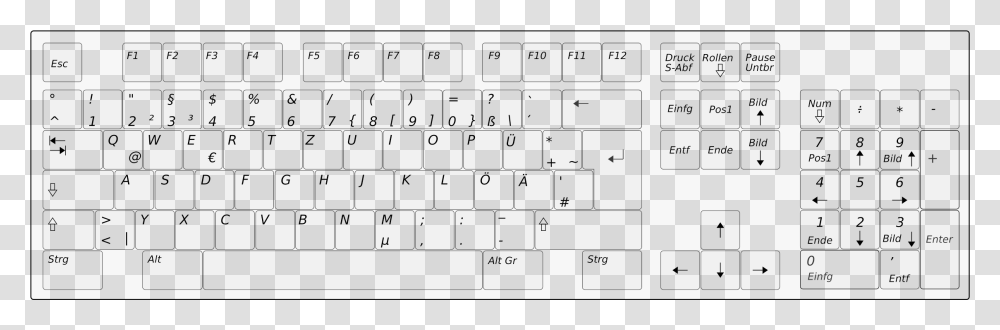 Computer Keyboard Image Pdf, Computer Hardware, Electronics Transparent Png