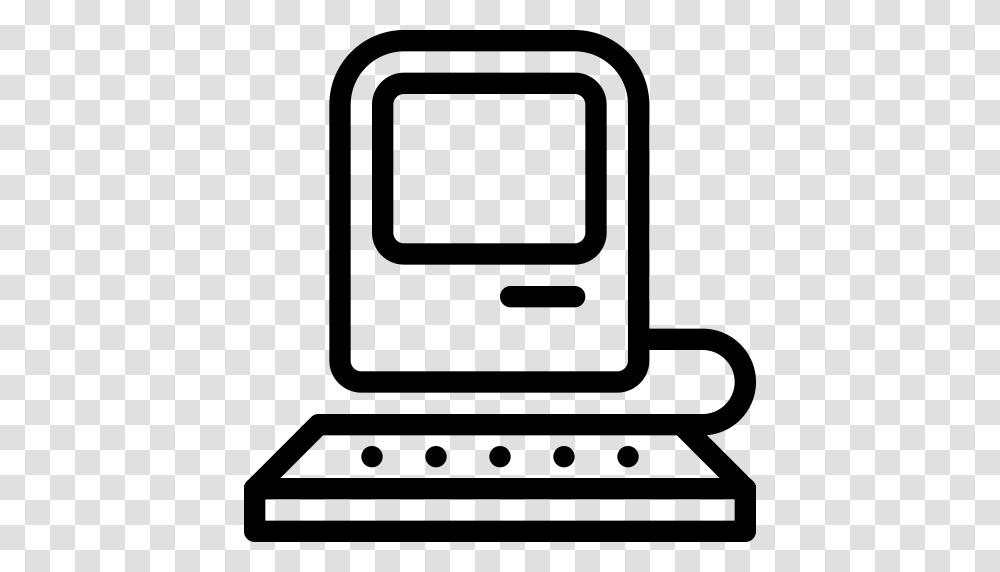 Computer Macintosh Vintage Macintosh Icon With And Vector, Gray, World Of Warcraft Transparent Png