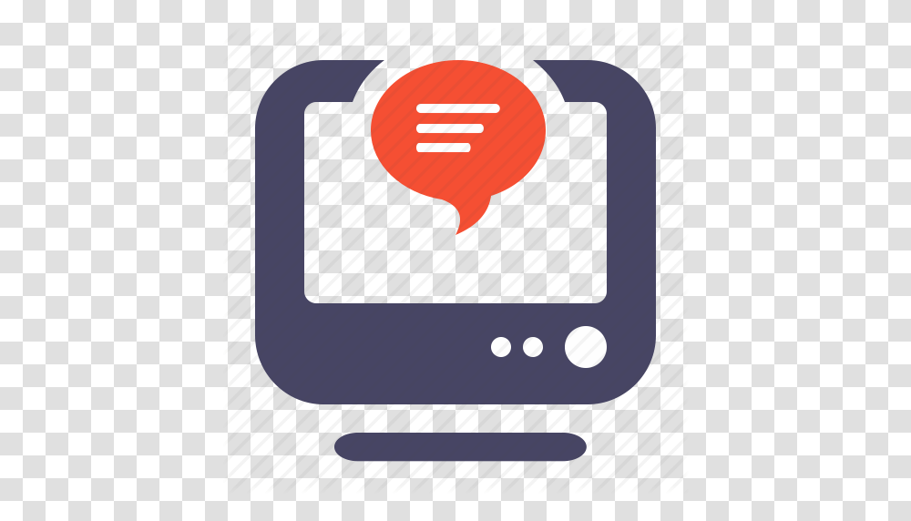 Computer Message Notification Old Pc Icon, Electronics, Phone, Mobile Phone Transparent Png