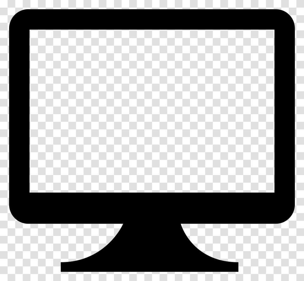 Computer Monitor Icon Free Download, Screen, Electronics, Display, LCD Screen Transparent Png