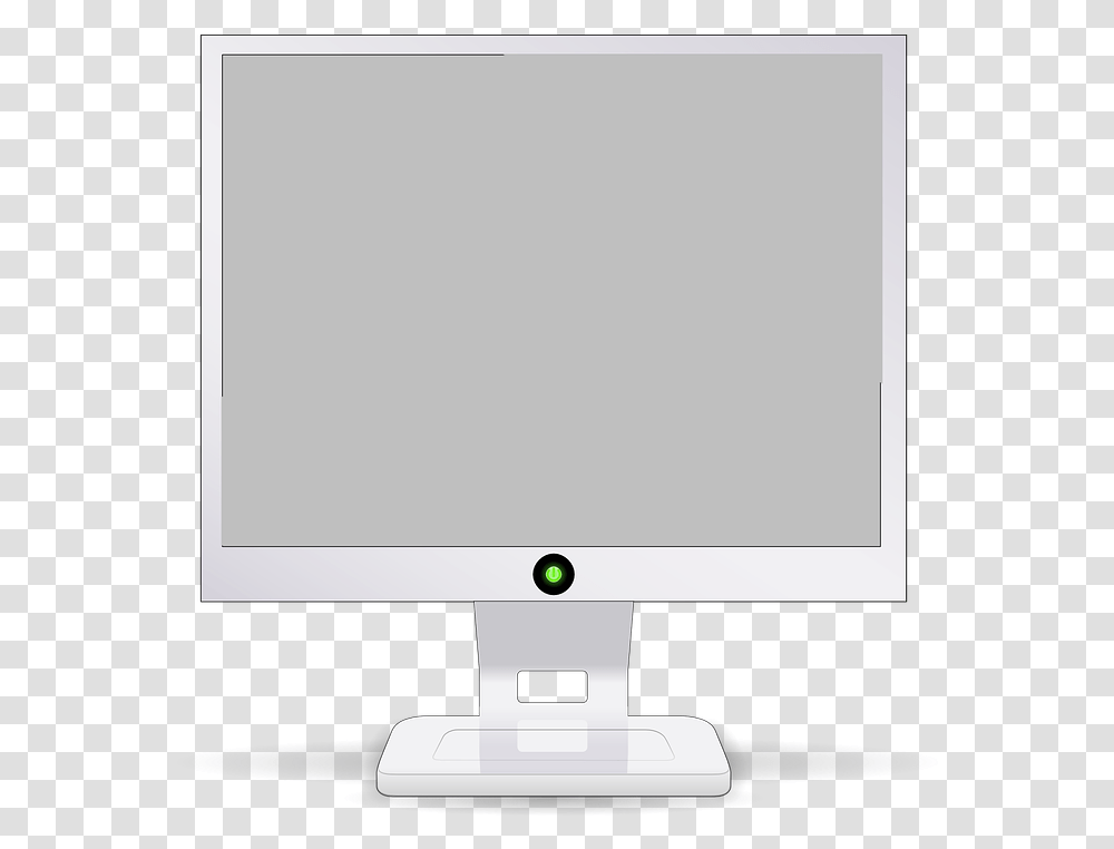 Computer Monitor Lcd Tft Display Flatscreen Tv Computer Monitor, LCD Screen, Electronics, Pc, Desktop Transparent Png
