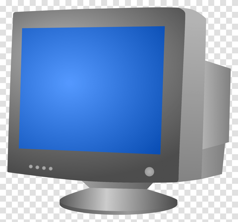 Computer Monitoroutput Deviceangle Cathode Ray Tube Monitor, Screen, Electronics, Display, TV Transparent Png