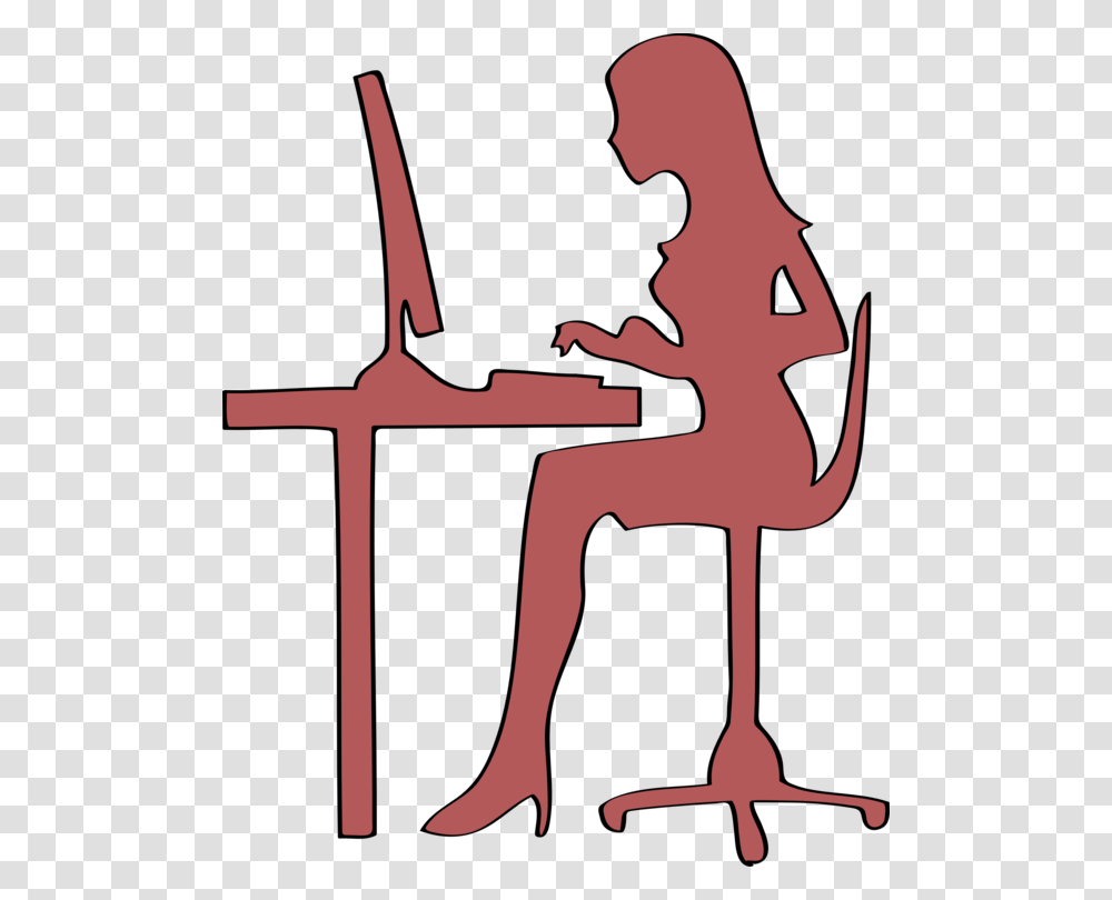 Computer Monitors Woman Download Desktop Computers, Kneeling, Female, Plot, Arm Transparent Png