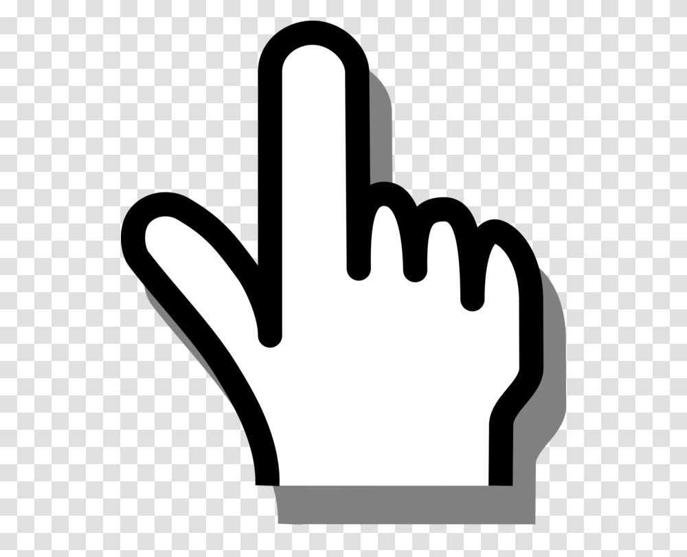 Computer Mouse Computer Keyboard Pointer Cursor Computer Icons, Stencil, Hand, Light Transparent Png