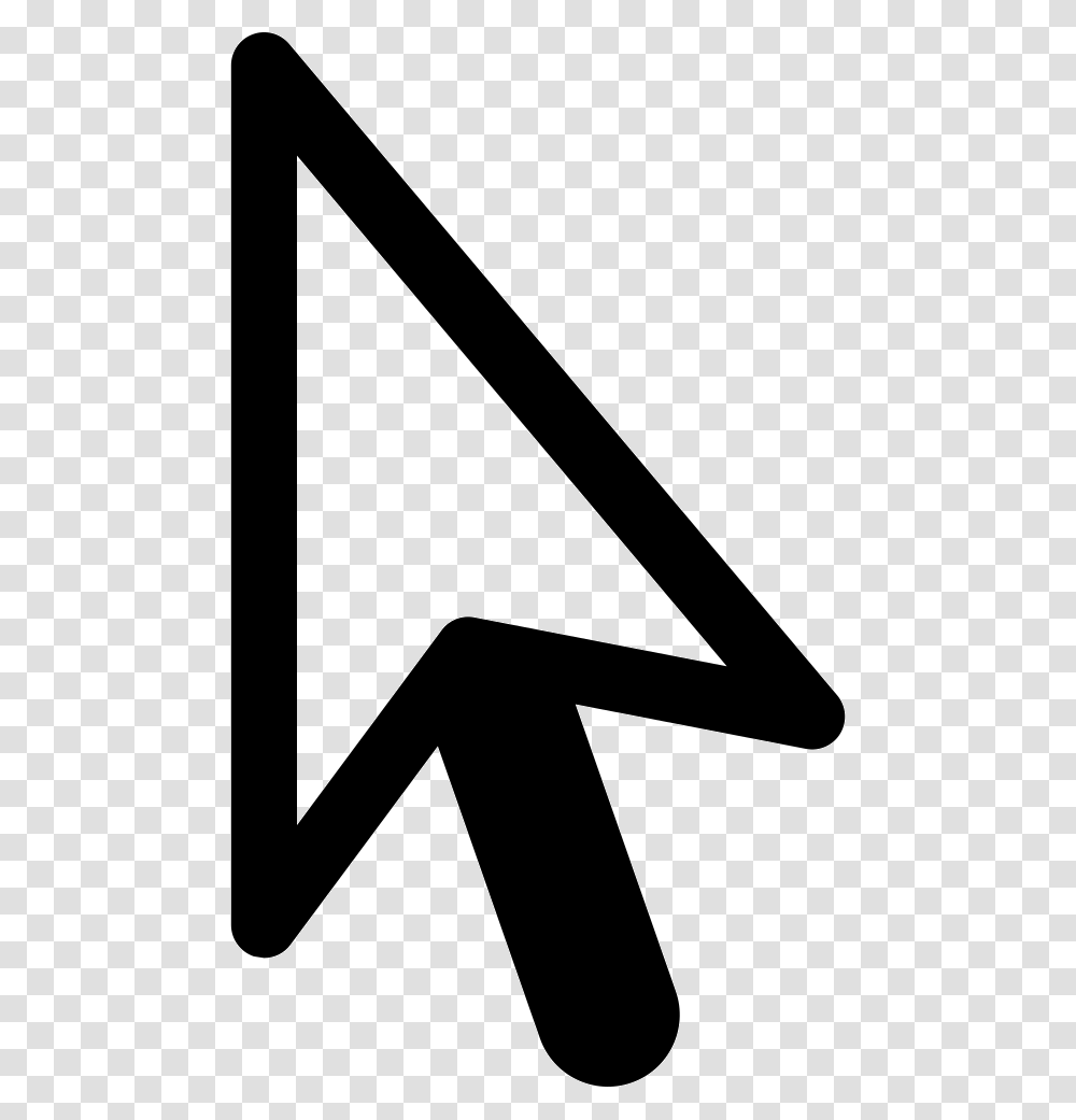 Computer Mouse Cursor, Triangle, Hammer, Tool Transparent Png