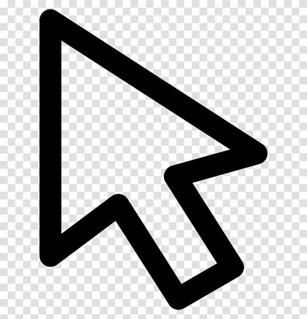 Computer Mouse On Screen, Triangle, Axe, Tool Transparent Png