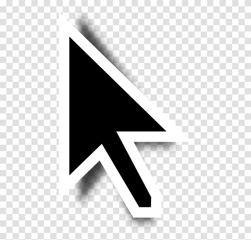 Computer Mouse Pointer Cursor Mouse Pointer Icon, Triangle, Cross, Alphabet Transparent Png