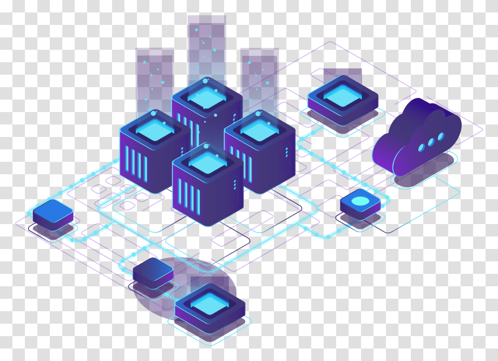 Computer Network, Electronics, Hardware, Electronic Chip, Pac Man Transparent Png