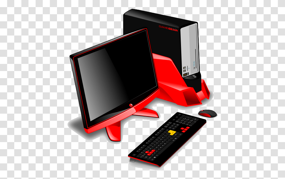 Computer Pc Free Download Gaming Computer Clipart, Electronics, Computer Hardware, LCD Screen, Monitor Transparent Png
