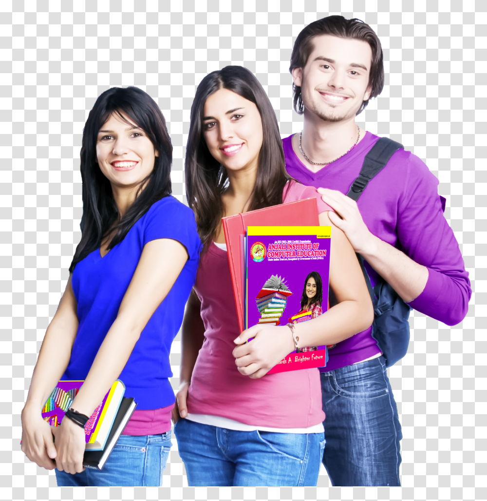 Computer Pic With Girl, Person, Human, Female, Advertisement Transparent Png