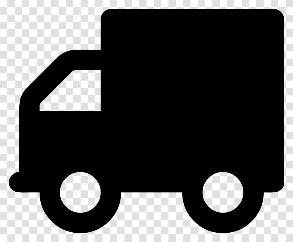 Computer Portable Icons Awesome Scalable Vector Truck Font Awesome Truck Icon, Gray Transparent Png