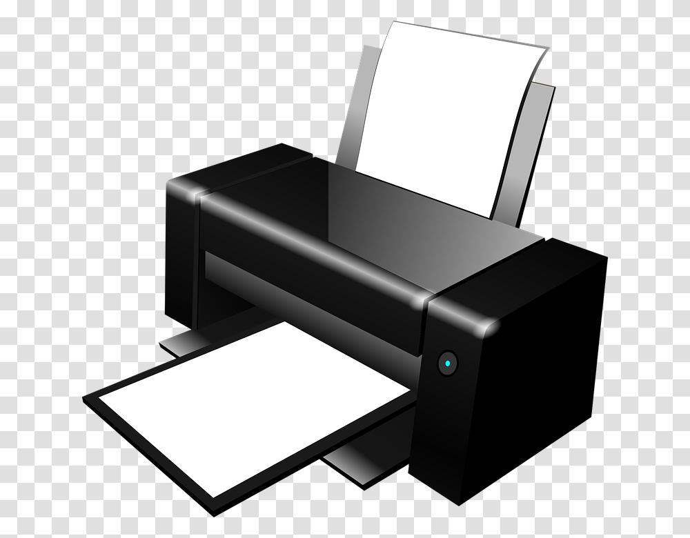 Computer Printer Black And White Images, Machine, Sink Faucet Transparent Png