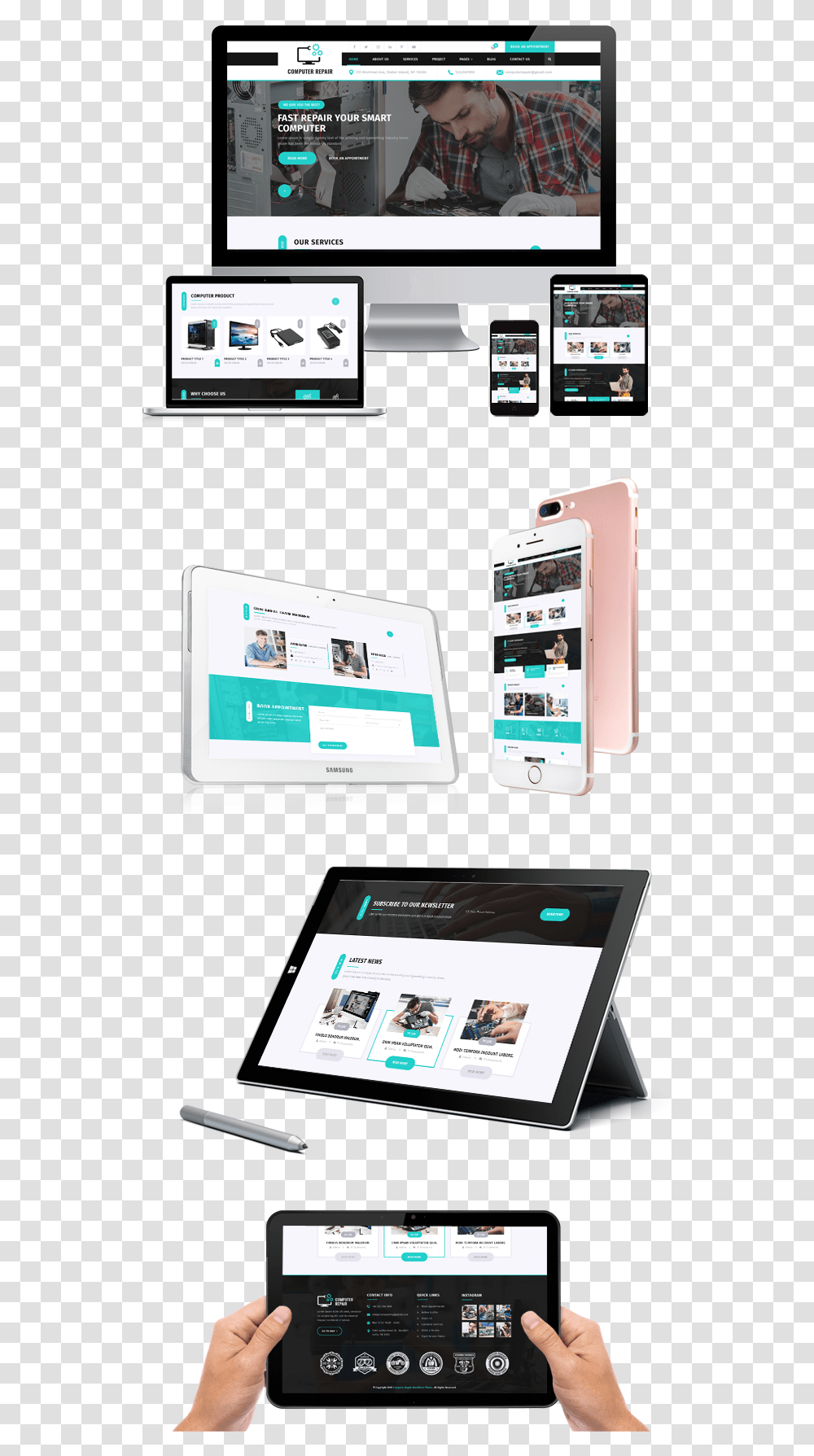 Computer Repair Wordpress Theme Responsive, Mobile Phone, Electronics, Cell Phone, Person Transparent Png