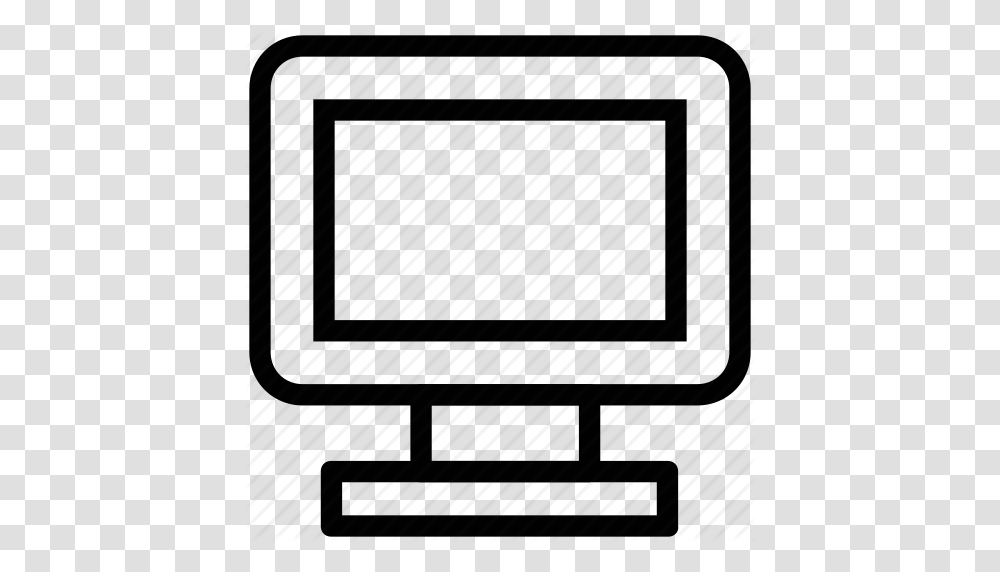 Computer Screen Flat Screen Tv Lcd Monitor Monitor Screen Icon, Electronics, Display, Pc, LCD Screen Transparent Png