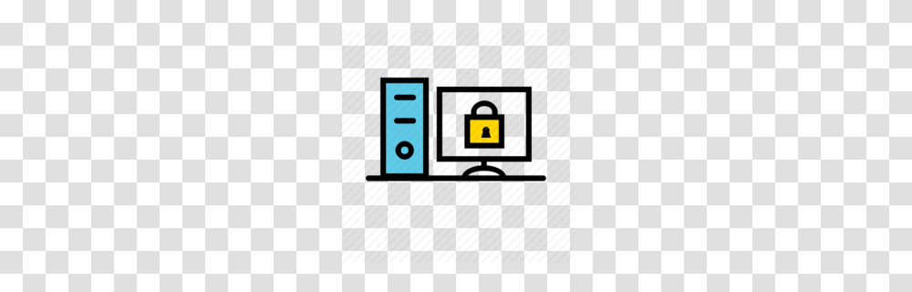 Computer Security Clipart, Pac Man Transparent Png
