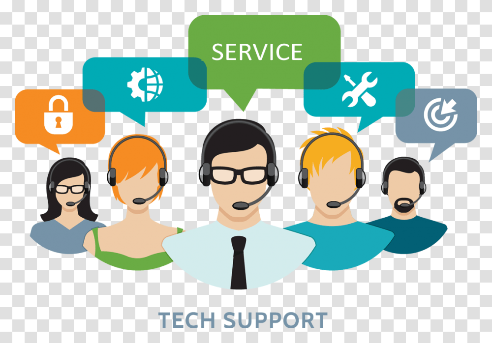 Computer Service Technical Support Team, Sunglasses, Person, Crowd Transparent Png