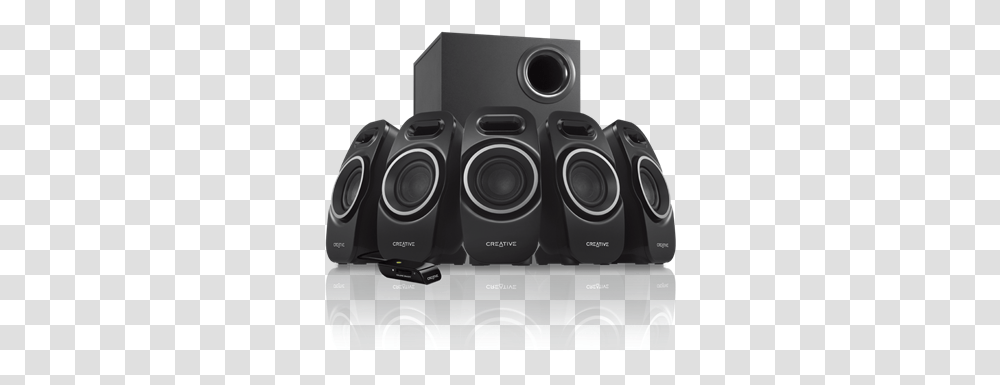 Computer Speakers Creative A550 Speakers, Electronics, Audio Speaker, Camera, Home Theater Transparent Png