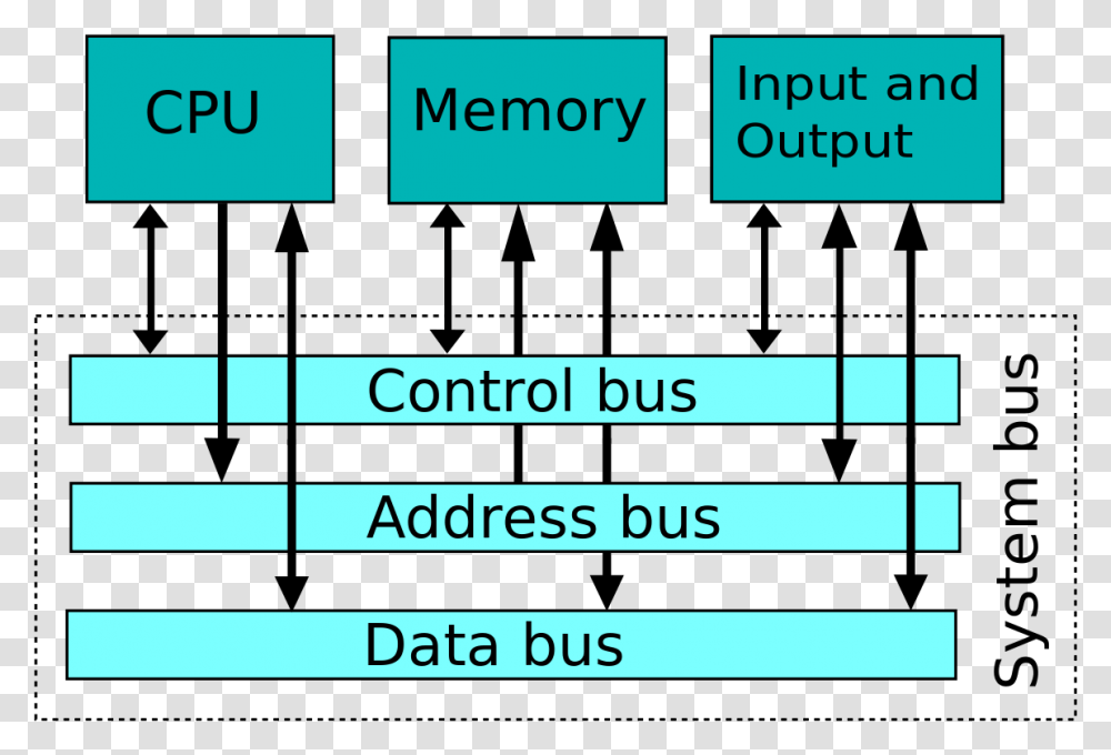 Computer System Bus Bus Architecture, Number, Word Transparent Png