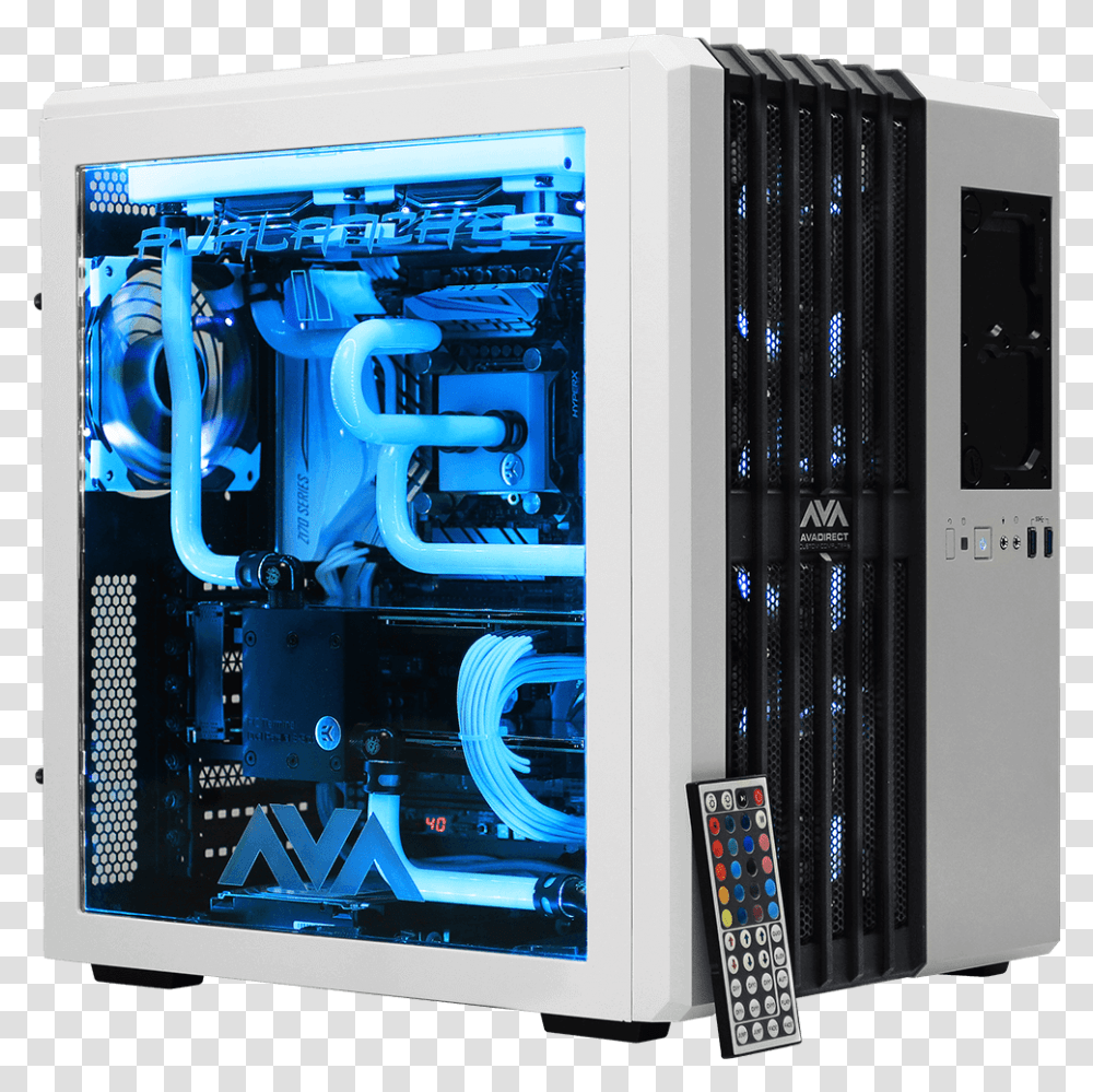 Computer System Cooling Parts Gaming Pc With Liquid Cooling, Electronics, Computer Hardware, Server, Cpu Transparent Png