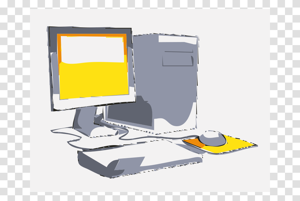 Computer, Technology, Electronics, Pc, Table Transparent Png