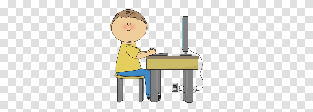 Computer Testing Clipart, Standing, Sitting, Female, Furniture Transparent Png