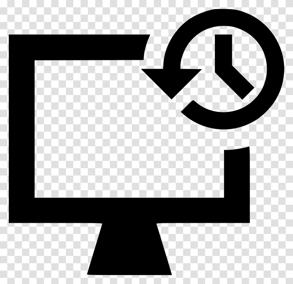 Computer Time Backup Backup Of Pc Icon, Number, Logo Transparent Png