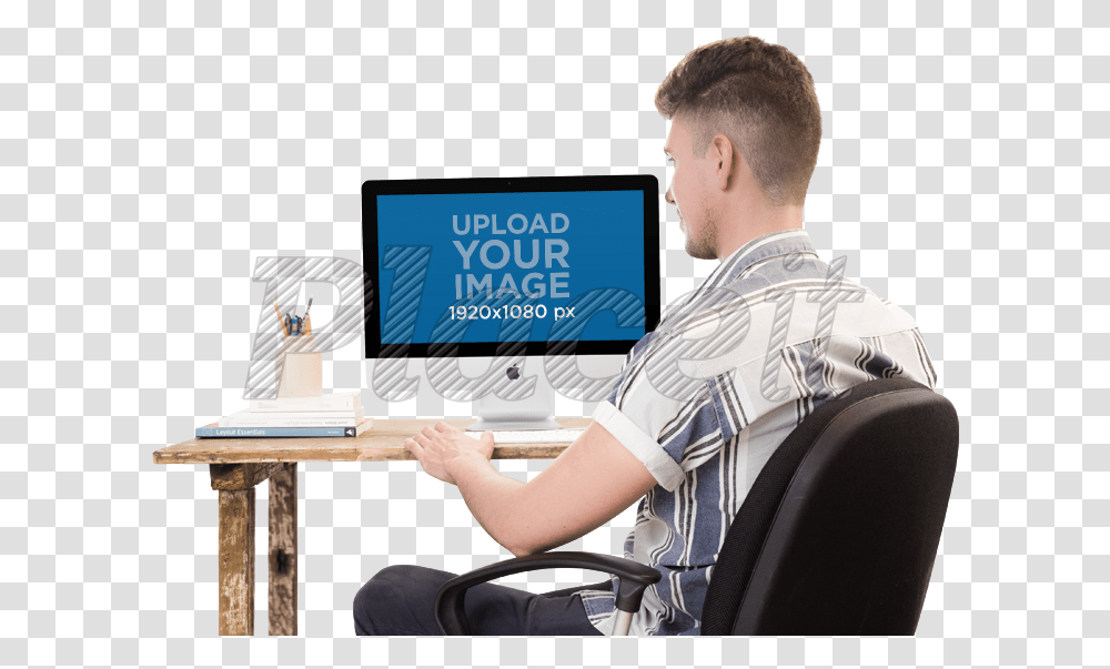 Computer Typing Images, Person, Pc, Electronics, Sitting Transparent Png