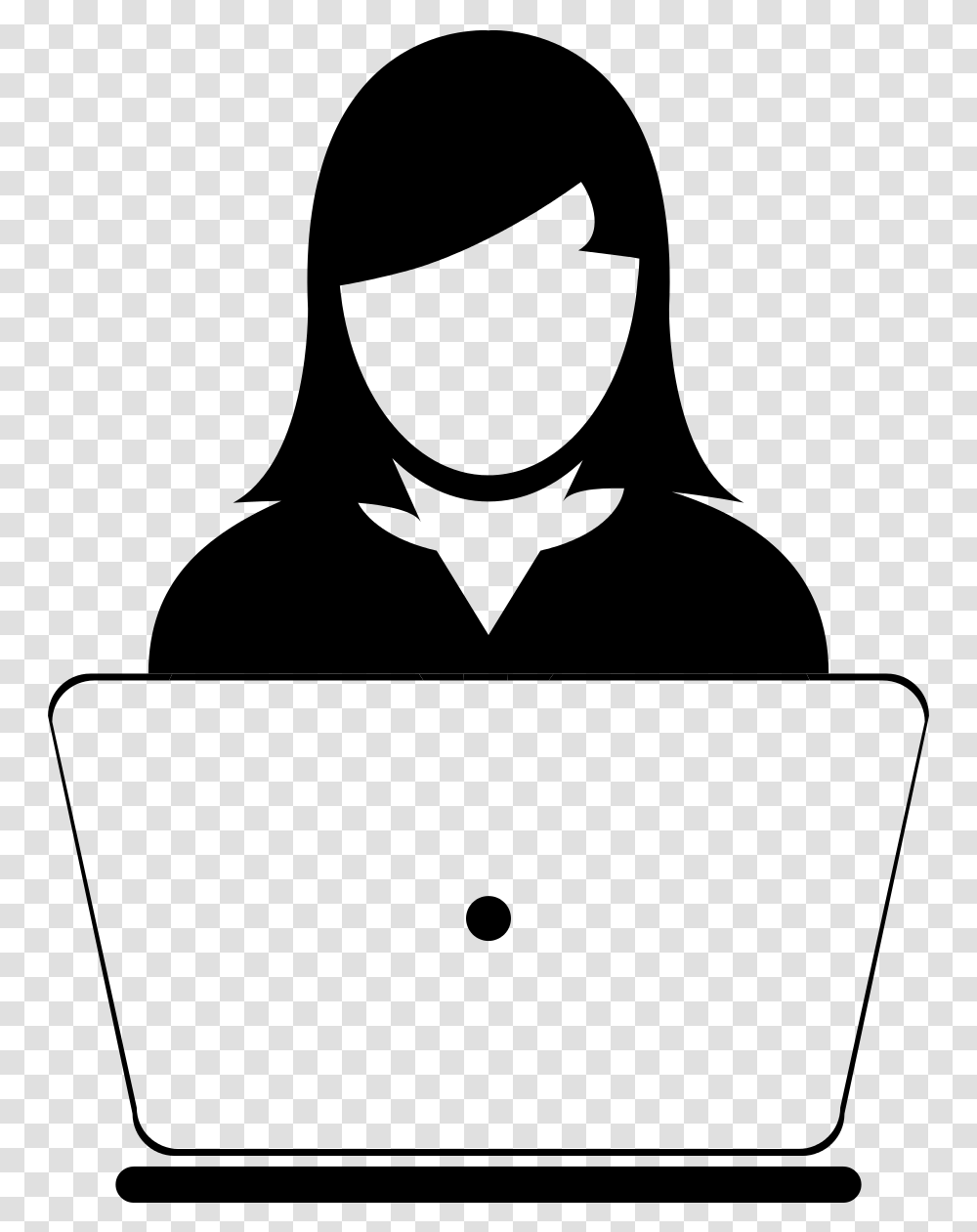 Computer Users Clipart Female User Icon, Gray, World Of Warcraft Transparent Png
