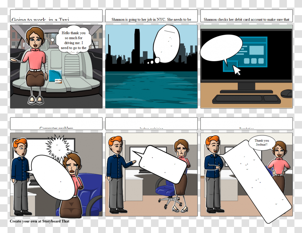 Computer Virus Cartoon Storyboard By 29af48e5 Cartoon, Comics, Book, Person, Human Transparent Png