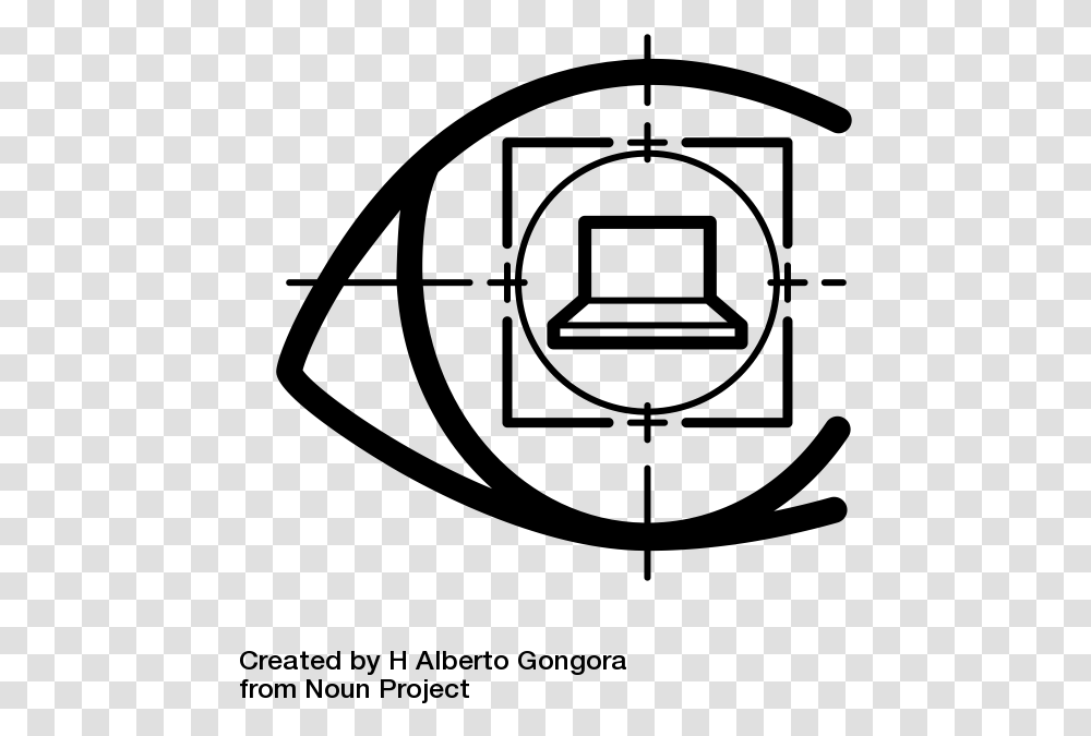 Computer Vision By H Alberto Gongora From The Noun Computer Vision Icon, Gray, World Of Warcraft Transparent Png