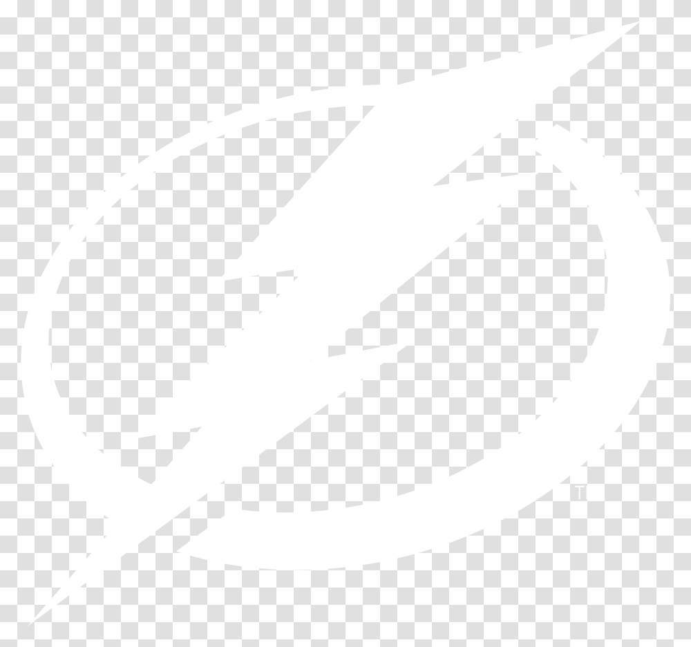 Computer Wallpapers Desktop Tampa Bay Lightning White Logo, Symbol, Trademark, Emblem, Stencil Transparent Png
