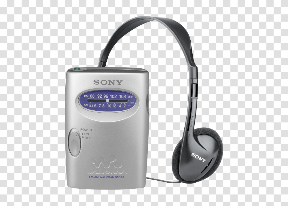 Computerhobbyist Ny Reviews A Sony Radio Classic, Electronics, Headphones, Headset, Tape Player Transparent Png